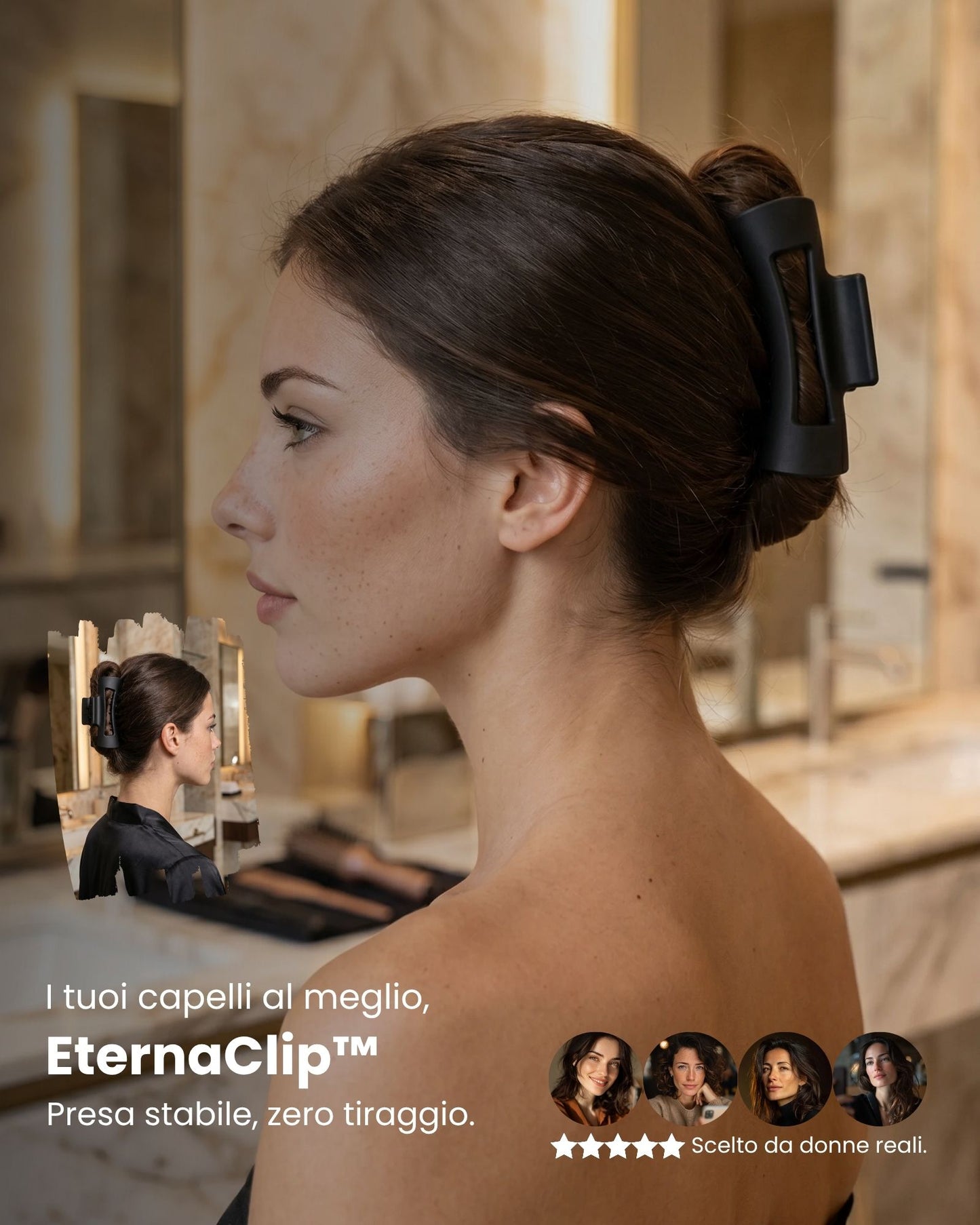 EternaClip™ - Molletta Infrangibile per Capelli
