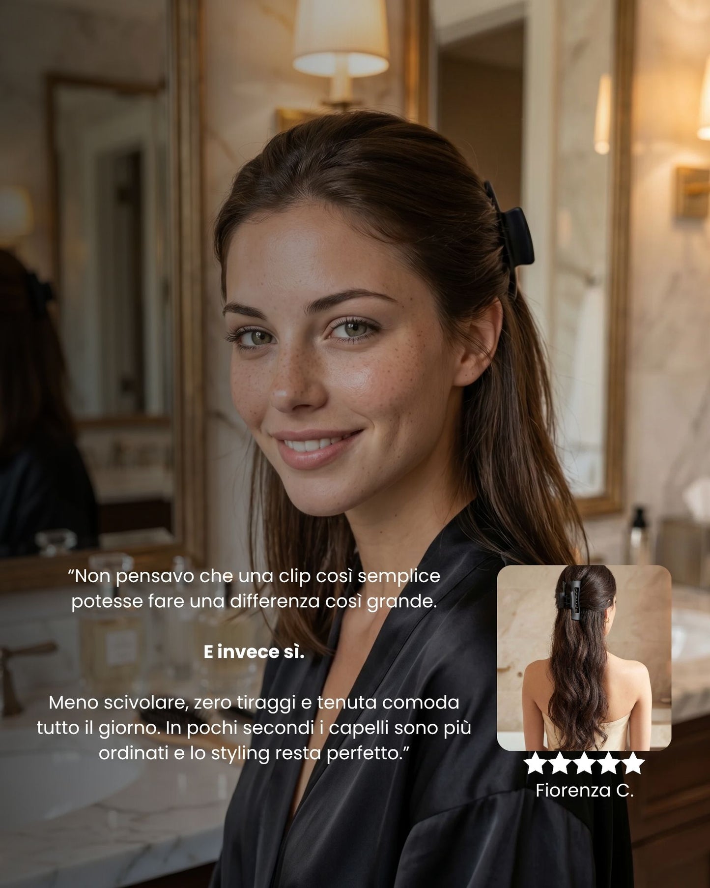 EternaClip™ - Molletta Infrangibile per Capelli