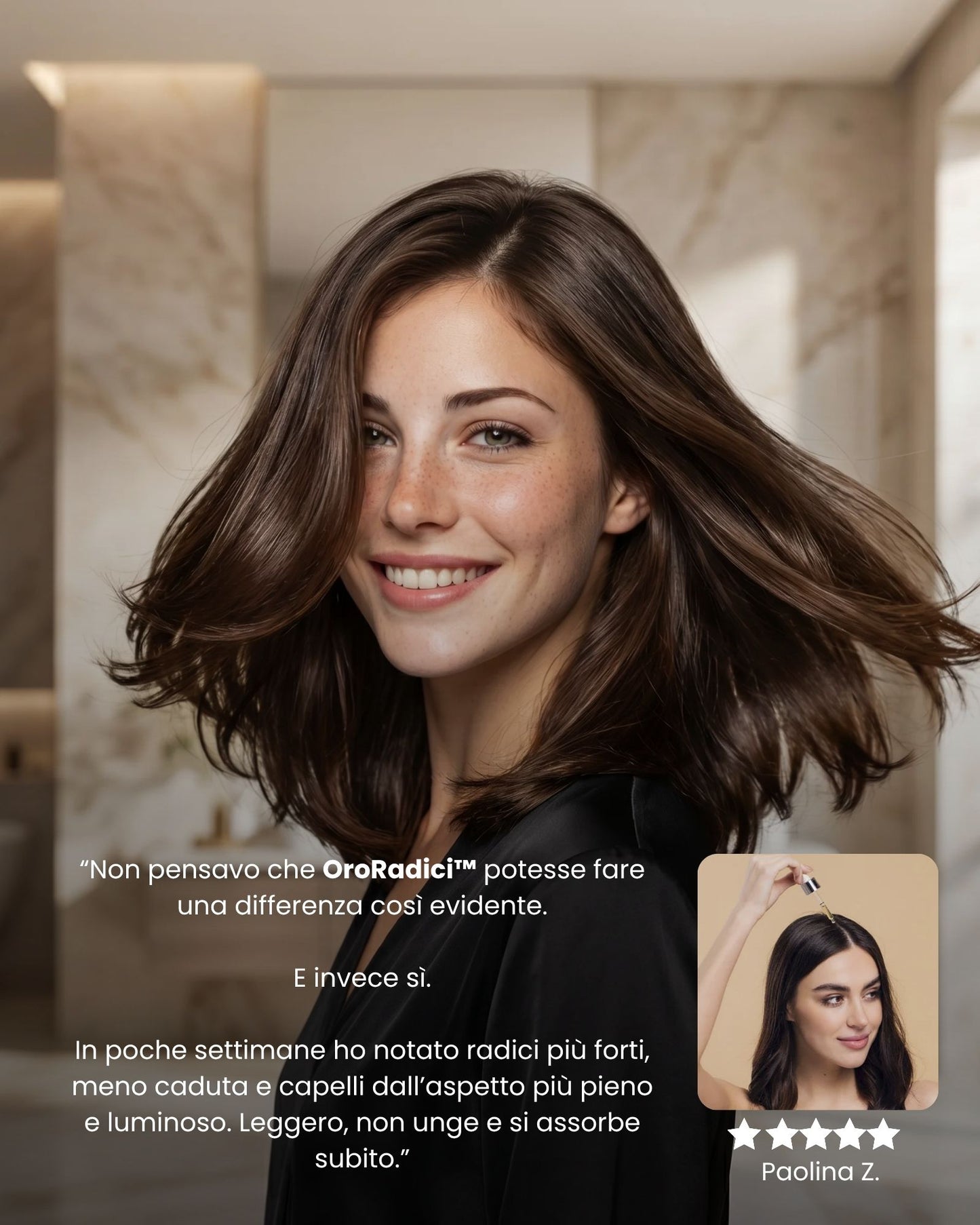 OroRadici™ - Olio Anticaduta Capelli