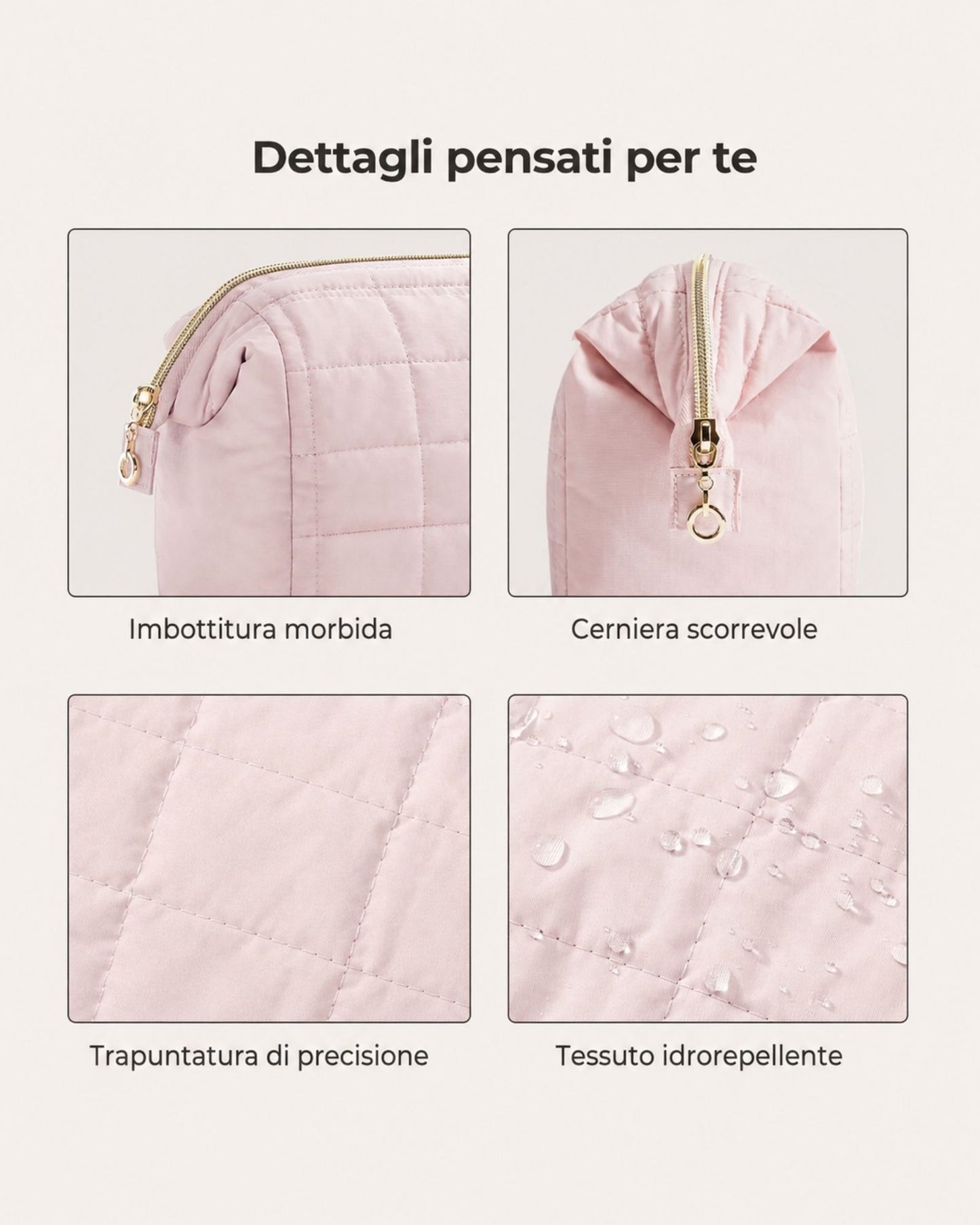 NuvoleViaggio™ | La trousse morbida per portare il tuo beauty ovunque