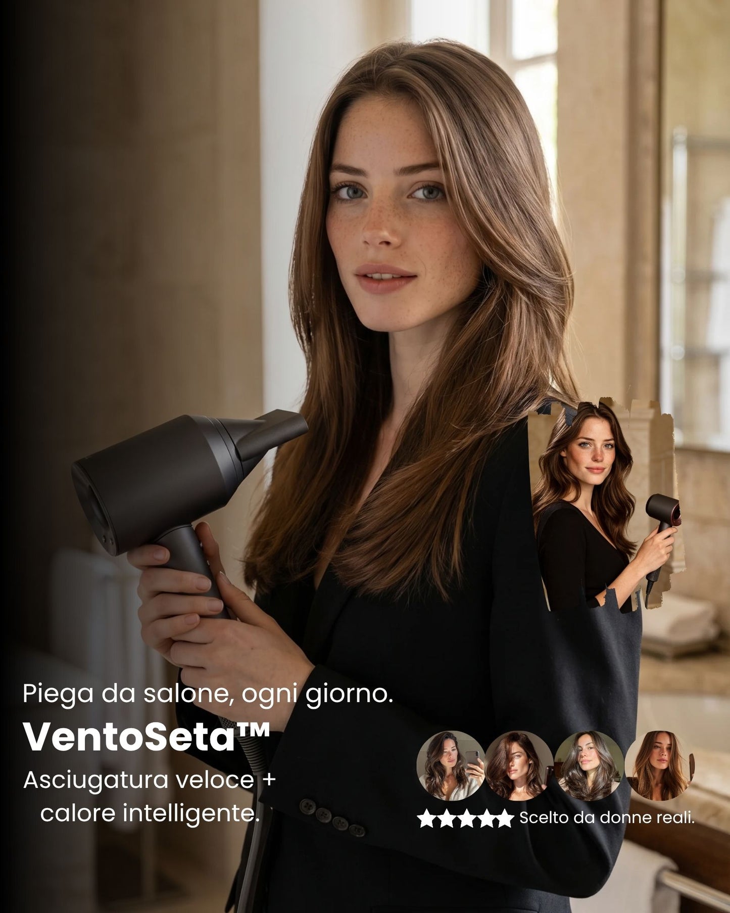 VentoSeta™ - Phon Professionale 5 in 1