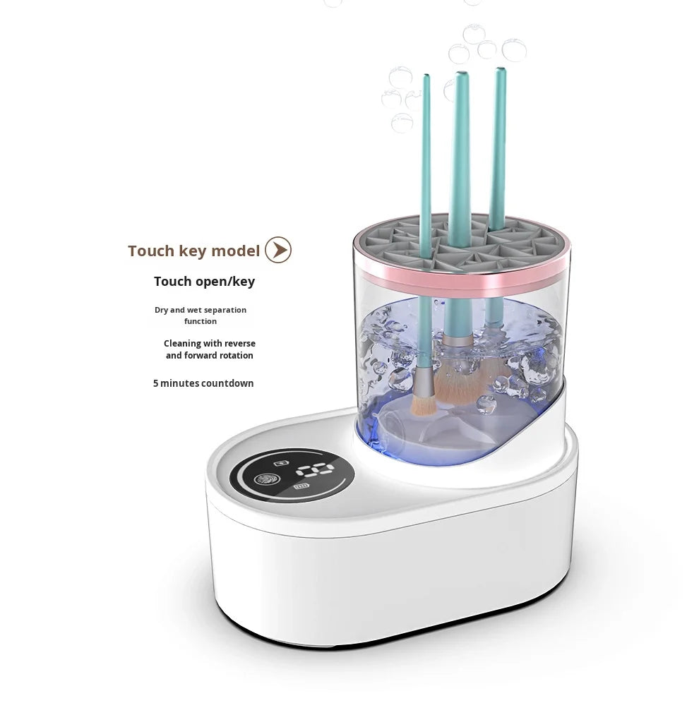 Volautomatische Elektrische Föhn Geïntegreerde Make-Up Borstel Cleaner Nieuwe Release Innovatieve Tool Verwijdert Veilig Stof Schadelijk
