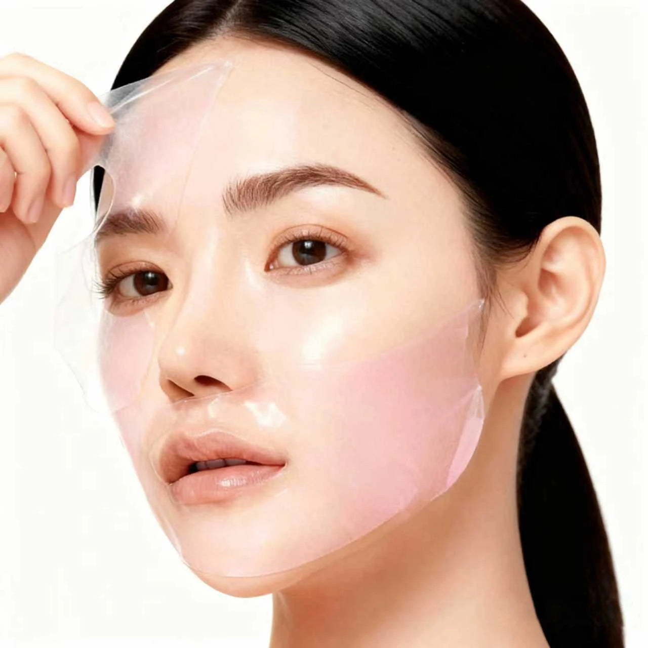 Groothandel PDRN Zalm DNA Bio Collageen Roze Jelly Gel Mask voor Huidhydratatie & Versteviging Koreaanse Huidverzorging Gezichtsmaskers Verzorgingsproducten