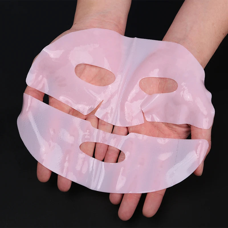 Groothandel PDRN Zalm DNA Bio Collageen Roze Jelly Gel Mask voor Huidhydratatie & Versteviging Koreaanse Huidverzorging Gezichtsmaskers Verzorgingsproducten
